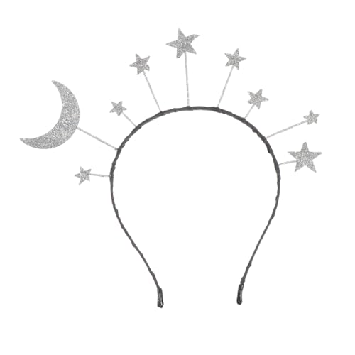 CALLARON Glitzer Haarband mit Sternen und Mond für Mädchen Kopfschmuck Accessoire für Partys und Festlichkeiten Bequem und Leicht Tragbar CALLARON Glitzer Haarband mit Sternen und Mond für Mädchen Kopfschmuck Accessoire für Partys und Festlichkeiten Bequem und Leicht Tragbar von CALLARON