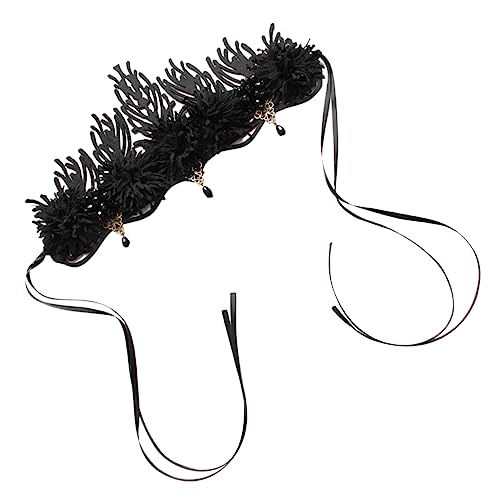 CALLARON Gothic Halloween Haarreif Krone Kopfband Leicht Elegant Komfortabel für Party Cosplay Masquerade Bühnenauftritt von CALLARON