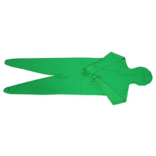 CALLARON Grüner Ninja Cosplay Ganzkörperanzug Elastischer Atmungsaktiver Performance Kostümanzug für Halloween Karneval und Verkleidungsspiele Hautfreundliches Geruchloses Material von CALLARON