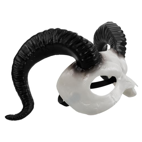 CALLARON Halbgesichts Teufelsmaske mit Elastischem Band Stabilem Kunststoff Dekoratives Party Accessoire für Halloween Maskenball Cosplay Karneval Geeignet für Damen und Herren CALLARON Halbgesichts Teufelsmaske mit Elastischem Band Stabilem Kunststoff Dekoratives Party Accessoire für Halloween Maskenball Cosplay Karneval Geeignet für Damen und Herren von CALLARON