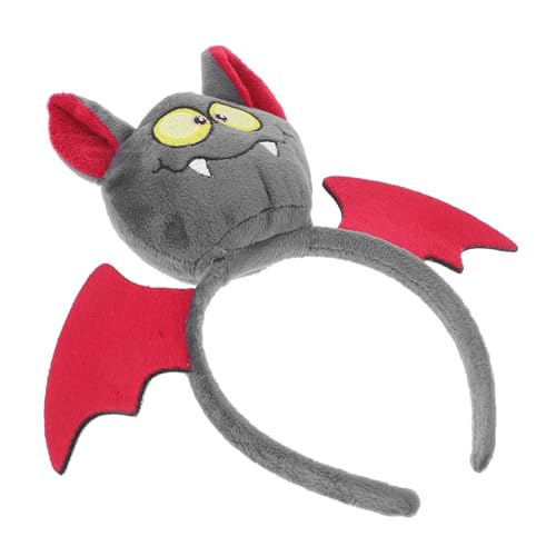 CALLARON Halloween Bat Headband mit Gestopften Flügeln Leichter Weicher Haarreif für Cosplay Halloween-party und Festliche Kostüm-accessoires Wiederverwendbar und Komfortabel für Damen von CALLARON
