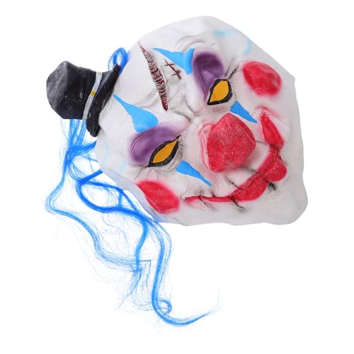 CALLARON Halloween Clown für Erwachsene Realistische Gesichtsmaske Leichte und Wiederverwendbare und Cosplay Party Verkleidung Tragbar und Einfach zu Reinigen Auffälliges Design CALLARON Halloween Clown für Erwachsene Realistische Gesichtsmaske Leichte und Wiederverwendbare und Cosplay Party Verkleidung Tragbar und Einfach zu Reinigen Auffälliges Design von CALLARON