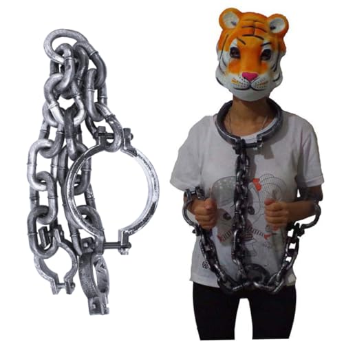 CALLARON Halloween Gefangenen Requisiten Kunststoff mit Realistischem Aussehen für Rollenspiele Partydekoration für Mottopartys Bühnenauftritte Leicht CALLARON Halloween Gefangenen Requisiten Kunststoff mit Realistischem Aussehen für Rollenspiele Partydekoration für Mottopartys Bühnenauftritte Leicht von CALLARON