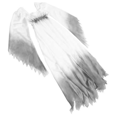 CALLARON Halloween Geisterbraut Kostüm für Damen Gruselige Zombie Braut Kleid mit Aufwendigen Details Anpassbare Atmungsaktives Material für Unvergessliche Halloween Feierlichkeiten von CALLARON