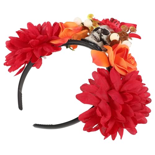 CALLARON Halloween Haarreif Mit Realistischen Blumen Und - Für Cosplay Und Tag Feierlichkeiten Leicht CALLARON Halloween Haarreif Mit Realistischen Blumen Und - Für Cosplay Und Tag Feierlichkeiten Leicht von CALLARON