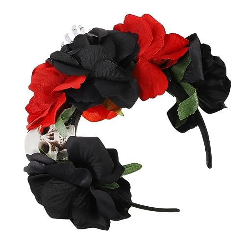 CALLARON Halloween Haarreif mit und Rosenmuster Kreativer Kopfschmuck für Karneval Kostümparty und Halloween Feier Langlebiges Material Geeignet für Party und Hochzeit CALLARON Halloween Haarreif mit und Rosenmuster Kreativer Kopfschmuck für Karneval Kostümparty und Halloween Feier Langlebiges Material Geeignet für Party und Hochzeit von CALLARON