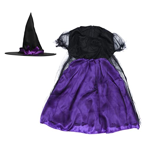 CALLARON Halloween Hexenkostüm Mädchen Kurzes Cosplay Kleid mit Umhang Bequemes Karneval Kostüm für Halloween Party und Fasching Modisch und Langlebig Gestaltet CALLARON Halloween Hexenkostüm Mädchen Kurzes Cosplay Kleid mit Umhang Bequemes Karneval Kostüm für Halloween Party und Fasching Modisch und Langlebig Gestaltet von CALLARON