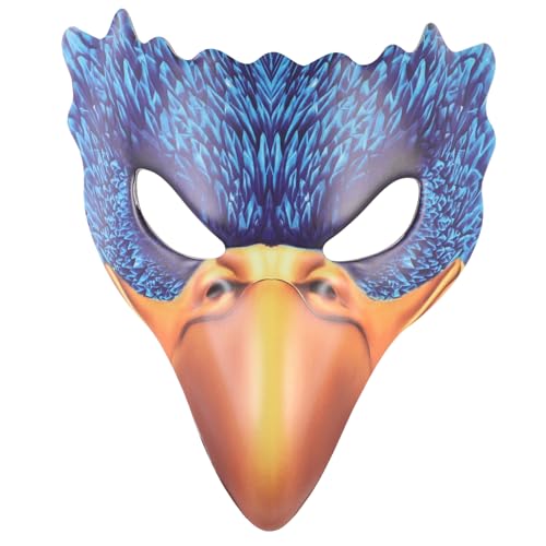 CALLARON Halloween Maske Vogel Leicht und mit Flügeln Realistische Details für Erwachsene Karneval Cosplay Maskerade Party Zubehör Blau für Halloween und Kostümbälle CALLARON Halloween Maske Vogel Leicht und mit Flügeln Realistische Details für Erwachsene Karneval Cosplay Maskerade Party Zubehör Blau für Halloween und Kostümbälle von CALLARON