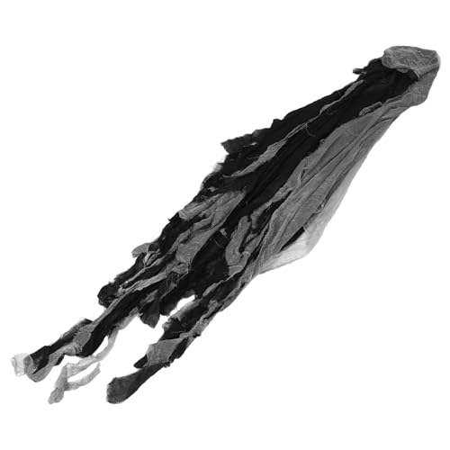 CALLARON Halloween Reaper Umhang mit Kapuze Atmungsaktiver Stoff Langlebiges Geisterkostüm für Erwachsene Einfach Anzuziehen für Halloween-Partys Cosplay und Horror-Events von CALLARON