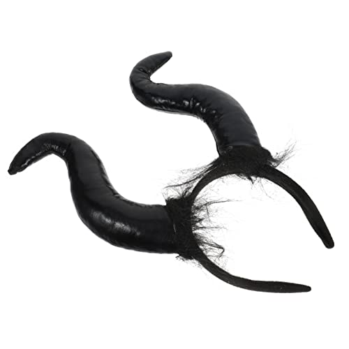 CALLARON Halloween Teufelshörner Stirnband Ox Horn Kopfschmuck Leichtes Langlebiges Haar Accessoire für Halloween Party Cosplay und Kostümzubehör Komfortabel für Damen und Herren CALLARON Halloween Teufelshörner Stirnband Ox Horn Kopfschmuck Leichtes Langlebiges Haar Accessoire für Halloween Party Cosplay und Kostümzubehör Komfortabel für Damen und Herren von CALLARON