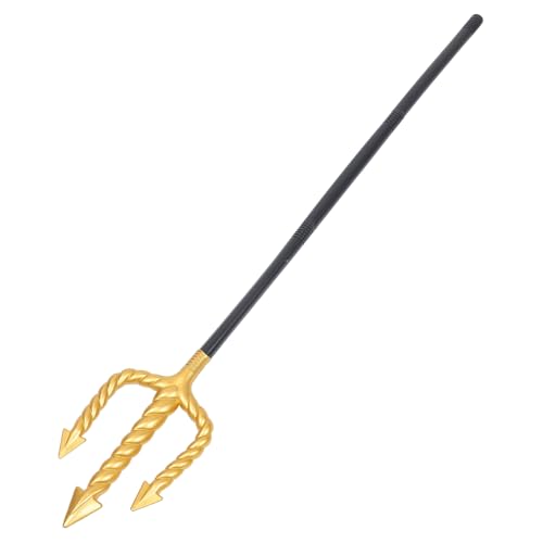 CALLARON Halloween Trident Dekorativer Trident für Cosplay Sichere Imitation mit Einzigartigem Design für Halloween und Kostümpartys Scharfe Kanten Lebendige Retro Farben von CALLARON