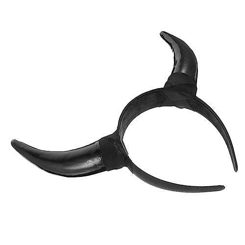 CALLARON Horn Stirnband für Halloween Cosplay Party Lustiges Horn Kopfschmuck für Festival Fotografie und Kostüme von CALLARON