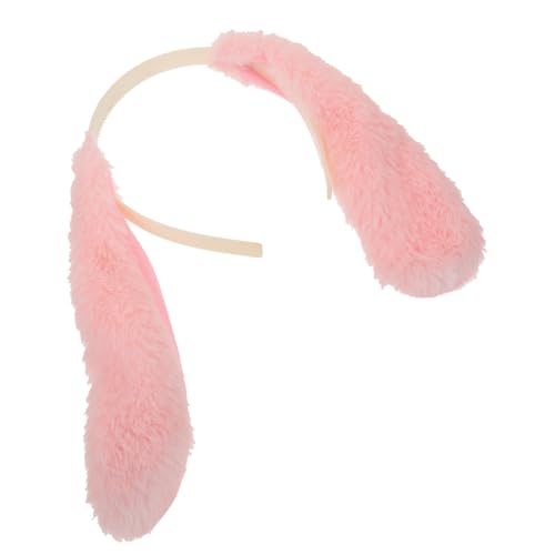 CALLARON Kaninchenohren Haarband Plüsch Kopfbedeckung für Cosplay und Partys Süßes Stirnband mit Hasenohr Langlebig und Bequem zu Festen CALLARON Kaninchenohren Haarband Plüsch Kopfbedeckung für Cosplay und Partys Süßes Stirnband mit Hasenohr Langlebig und Bequem zu Festen von CALLARON
