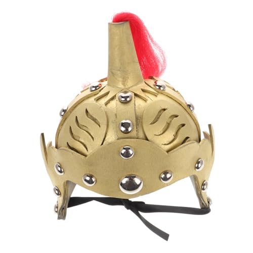 CALLARON Kinderhelm Antiker Chinesischer mit Verstellbarem Kinnriemen Sicherer Sitz Geeignet für Cosplay Theater Themenpartys Authentisches Kostümzubehör für Jungen und Zufällige Farbe von CALLARON