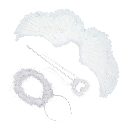 CALLARON Kostüm Set für Teiliges Set mit Haarreif Flügeln und Zauberstab für Geburtstagsfeiern Festivals und Karneval Strapazierfähigem Material Gefertigt CALLARON Kostüm Set für Teiliges Set mit Haarreif Flügeln und Zauberstab für Geburtstagsfeiern Festivals und Karneval Strapazierfähigem Material Gefertigt von CALLARON