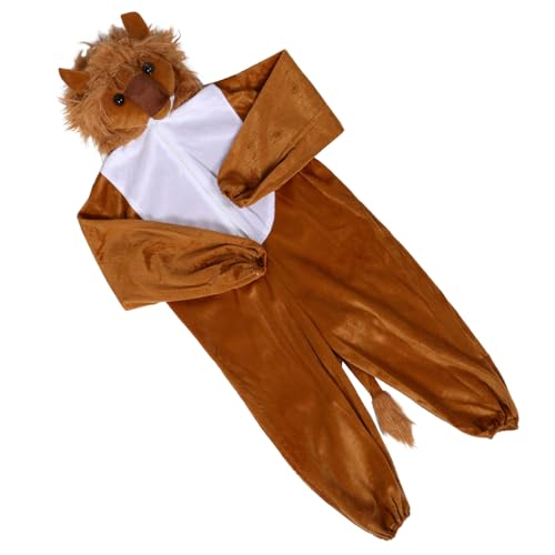 CALLARON Kostüm für Kleinkinder Waschbarer Farbechter Tier-overall für Halloween Fasching Schulaufführungen und Verkleidungsspaß Robust und Schnell Anzuziehen von CALLARON