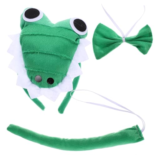 CALLARON Kostümset Cosplay mit Stirnband und Fliege für Kinder Weiches Material Tierkostüm Zubehör für Halloween und Partys von CALLARON