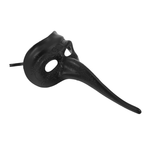 CALLARON Lange Nasen Maske für Maskerade Party Verstellbar Komfortabel Halbes Gesicht Cosplay Halloween Kostüm Unisex Stilvolles Design für Karneval Festveranstaltungen von CALLARON