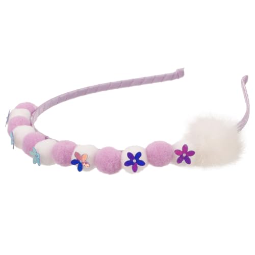 CALLARON Mädchen Stirnband mit Plüschbällen Süßes Dekoratives Haarband für Cosplay und Partys für Mädchen und Weiß Perfektes Accessoire für Besondere Anlässe CALLARON Mädchen Stirnband mit Plüschbällen Süßes Dekoratives Haarband für Cosplay und Partys für Mädchen und Weiß Perfektes Accessoire für Besondere Anlässe von CALLARON