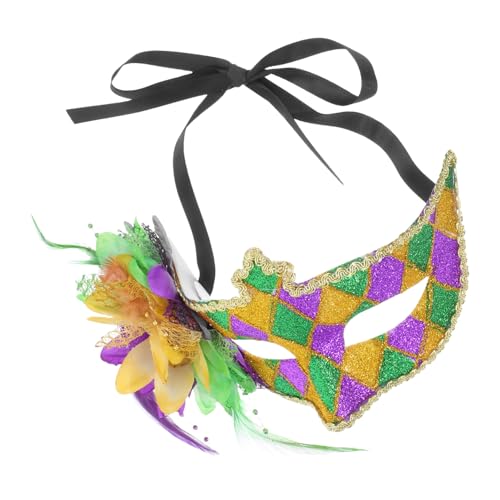 CALLARON Maske Augenklappe Maskenball Maske Urlaubsparty -Requisiten Masken für Partys Augenmaske für Fasching Themenparty Masken Feier Foto Requisiten dekorative Augenmaske Plastik von CALLARON
