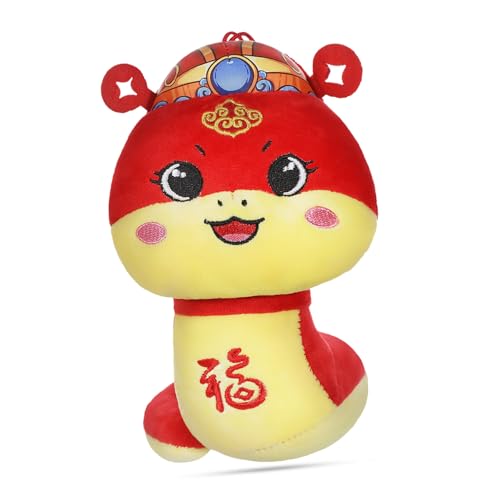 CALLARON Plüschschlange Jahr Kawaii Stofftier Für Chinesisches Neujahr Maskottchen Als Dekoration Oder Lange Füllfigur CALLARON Plüschschlange Jahr Kawaii Stofftier Für Chinesisches Neujahr Maskottchen Als Dekoration Oder Lange Füllfigur von CALLARON