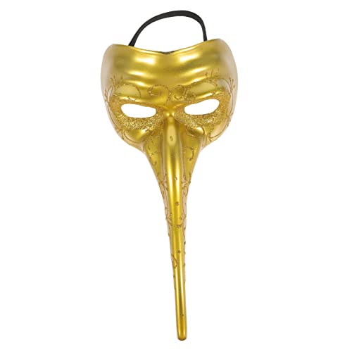 CALLARON Masquerade Party Maske Langnasenform Kunststoff Kostüm Halloween Karneval Unisex Cosplay für Frauen Männer Festliche Verkleidung CALLARON Masquerade Party Maske Langnasenform Kunststoff Kostüm Halloween Karneval Unisex Cosplay für Frauen Männer Festliche Verkleidung von CALLARON