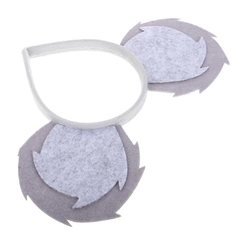 CALLARON Mausohr Stirnband Vliesstoff Elastischer Haarreifen für Tier Cosplay Kostüm Halloween Weihnachtsfeiern Schulaktivitäten Angenehm CALLARON Mausohr Stirnband Vliesstoff Elastischer Haarreifen für Tier Cosplay Kostüm Halloween Weihnachtsfeiern Schulaktivitäten Angenehm von CALLARON