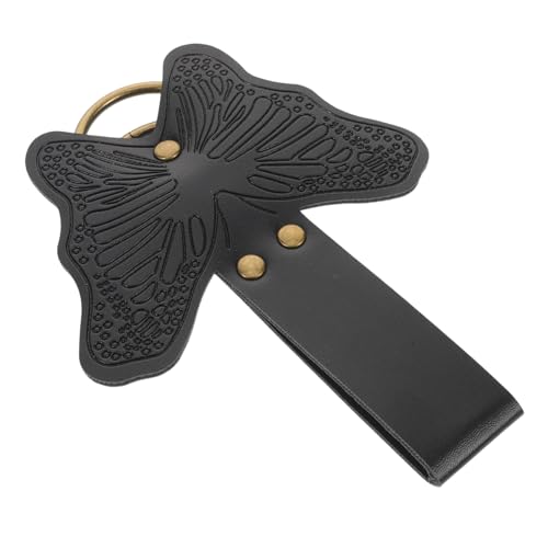 CALLARON Medieval Renaissance Damen Gürtel Kunstleder Taillenband mit Schmetterlingsschließe für Cosplay Kostüm Accessoire Halloween Party von CALLARON