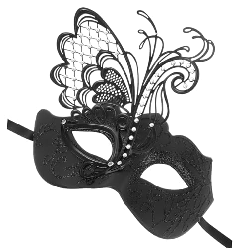 CALLARON Metall Halbgesichts Maske Halloween Karneval Party Masquerade Damen Herren Leicht Langlebig CALLARON Metall Halbgesichts Maske Halloween Karneval Party Masquerade Damen Herren Leicht Langlebig von CALLARON