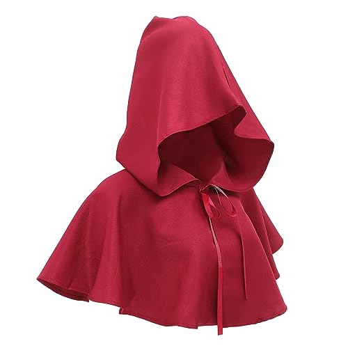 CALLARON Mittelalterliche Motorhaube für Halloween Cosplay Unisex Hut Hochwertigem für Renaissance Festivals Mittelalterliche von CALLARON