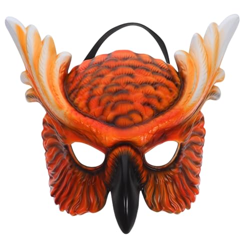 CALLARON Owl für Erwachsene Bunte Vogel-kostüm-maske Bequeme Cosplay-verkleidung für Halloween Karneval Fasching Maskenball und Themenpartys CALLARON Owl für Erwachsene Bunte Vogel-kostüm-maske Bequeme Cosplay-verkleidung für Halloween Karneval Fasching Maskenball und Themenpartys von CALLARON