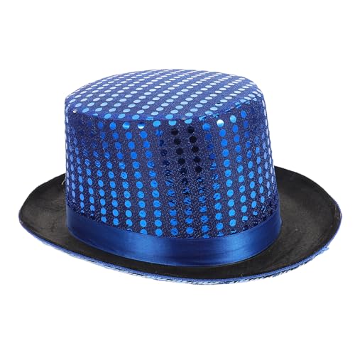 CALLARON Pailletten Hut für Männer Vintage Stil für Bühnenauftritte Jazzshows Cosplay und Rollenspiele Bequemer Kostüme Hut für Partys und Aufführungen CALLARON Pailletten Hut für Männer Vintage Stil für Bühnenauftritte Jazzshows Cosplay und Rollenspiele Bequemer Kostüme Hut für Partys und Aufführungen von CALLARON