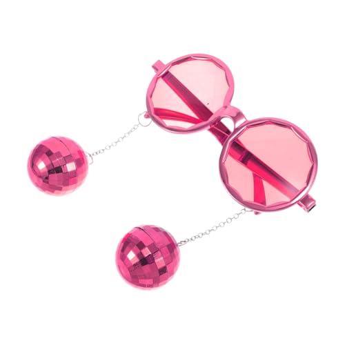 CALLARON Partybrille klobig Lustige Junggesellenabschiedsbrille sehen faschingsbrille hochzeitsparty gläser Disco-Accessoires für Männer Disco-Ball-Brille Plastik Violet CALLARON Partybrille klobig Lustige Junggesellenabschiedsbrille sehen faschingsbrille hochzeitsparty gläser Disco-Accessoires für Männer Disco-Ball-Brille Plastik Violet von CALLARON