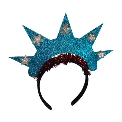 CALLARON Patriotisches Stirnband für Unabhängigkeitstag Haaraccessoire Funkelndes Design für Feiern Bequem und Langlebig für von CALLARON