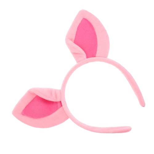 CALLARON Plüsch Schweineohr Stirnband Weiches Tierohren Haarband Für Frauen Halloween Karneval Geburtstagsfeier Cosplay Party Bühnenauftritte von CALLARON