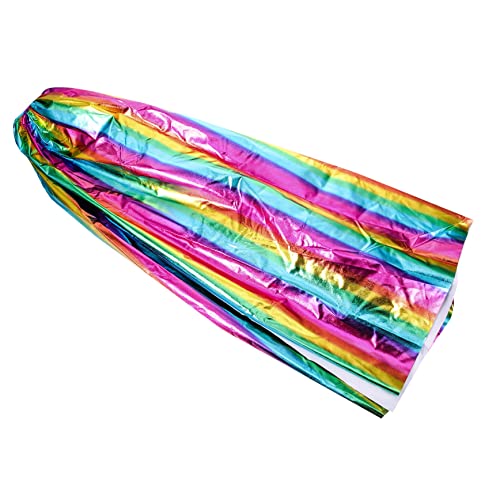 CALLARON Regenbogen Cape für Cosplay Kostüm mit Glitzerndem Tüll für Karneval Halloween Partys Accessoire CALLARON Regenbogen Cape für Cosplay Kostüm mit Glitzerndem Tüll für Karneval Halloween Partys Accessoire von CALLARON