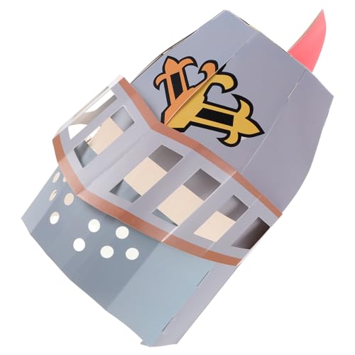 CALLARON Ritterhelm Papiermaske für Diy Bastelset für Mottopartys Kreative Masken für Karneval und Fasching Sicher und Atmungsaktiv CALLARON Ritterhelm Papiermaske für Diy Bastelset für Mottopartys Kreative Masken für Karneval und Fasching Sicher und Atmungsaktiv von CALLARON