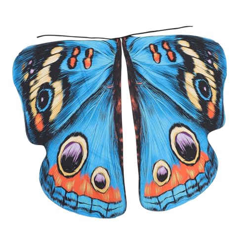 CALLARON Schmetterlingsumhang Damen Kostüm Cape Für Halloween Umhang Für Karneval Cosplay Partys Hochwertiges Langlebiges Material Für Einen Besonderen Look von CALLARON