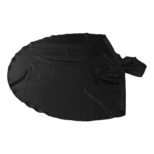 CALLARON Schwarzer Mittelalterlicher Kapuzenumhang für Erwachsene Atmungsaktives Polyester Renaissance-Ritter Kostüm Cape Komfortabel und Stilvoll für Halloween Cosplay und von CALLARON