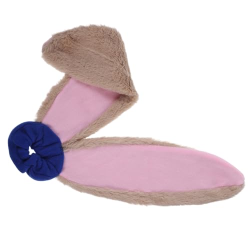CALLARON Stirnband mit Hasenohren Halloween -Hasenohren Kaninchen Rosa Hasenohren Stirnband stutzenhalter Haarband elastische Haargummis Party-Stirnbänder für Frauen Stoff von CALLARON