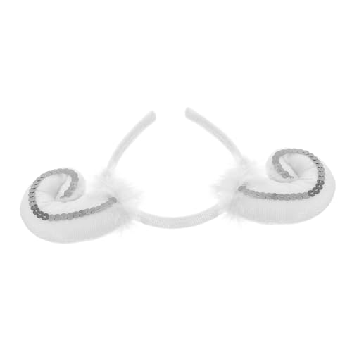 CALLARON Süßes Schafohren Stirnband für Kostümpartys Cartoon Haarschmuck für Cosplay Bequemes und Sicheres Material für Rollenspiele und Themenfeiern von CALLARON