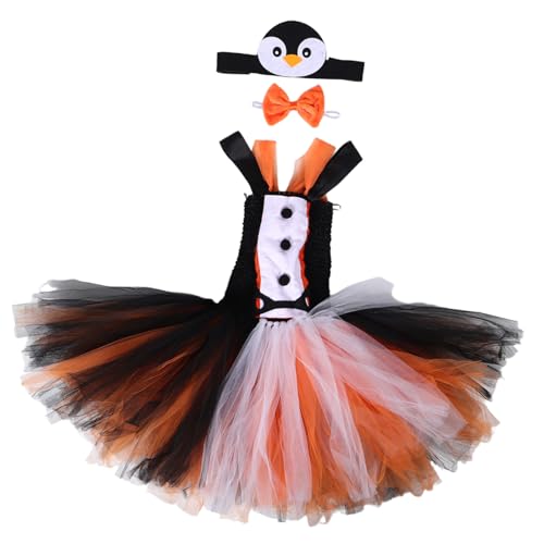 CALLARON Teiliges Pinguin Kostüm mit Tüllrock Haarreif und Fliege Atmungsaktive Pinguin Verkleidung für Mädchen und Jungen für Halloween Tiergeburtstag Schulaufführungen und Themenpartys CALLARON Teiliges Pinguin Kostüm mit Tüllrock Haarreif und Fliege Atmungsaktive Pinguin Verkleidung für Mädchen und Jungen für Halloween Tiergeburtstag Schulaufführungen und Themenpartys von CALLARON