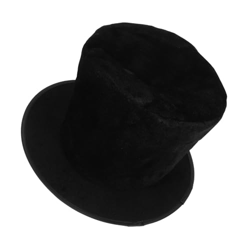CALLARON Vintage Unisex Hut mit Flachem Oberteil Krempe Kostümzubehör für Männer Frauen bei Formellen Anlässen Partys Aufführungen CALLARON Vintage Unisex Hut mit Flachem Oberteil Krempe Kostümzubehör für Männer Frauen bei Formellen Anlässen Partys Aufführungen von CALLARON