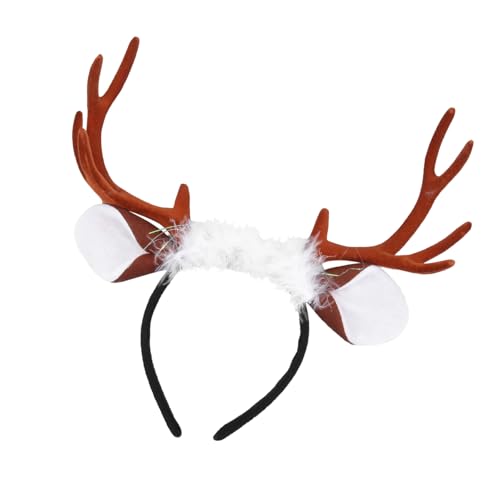 CALLARON Weihnachten Antler Haarreif für Komfortables und Leichtes Geweih Stirnband aus Kostümzubehör für Cosplay und Festliche Anlässe von CALLARON