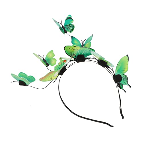 CALLARON Zubehör Halloween Schmetterling Stirnband Festival Krone Kopfschmuck Haarschmuck für Teenager Frauen Halloween Hochzeitskostüm Hochzeitszubehör CALLARON Zubehör Halloween Schmetterling Stirnband Festival Krone Kopfschmuck Haarschmuck für Teenager Frauen Halloween Hochzeitskostüm Hochzeitszubehör von CALLARON