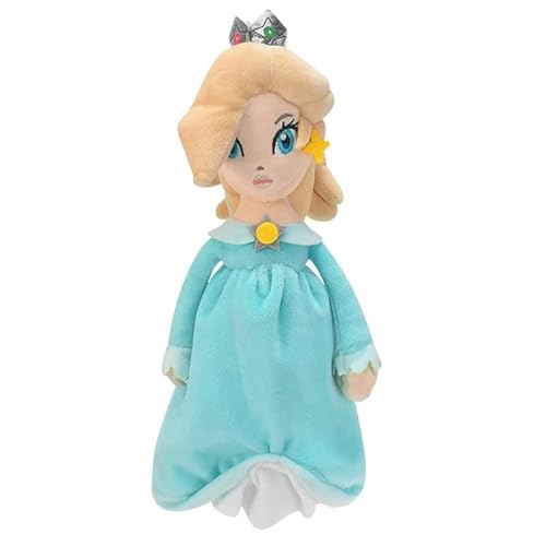 CALLOVE 26 cm Prinzessin Pfirsich Plüschspielzeug, weiches Plüschspielzeug Prinzessin Daisy/Rosalina/Pfirsich, Geschenk für Kinder (Prinzessin Rosalina) von CALLOVE