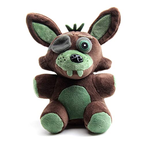 CALLOVE Fünf Nächte bei Freddys Plüsch Spielzeug Ennard Zirkusbaby Plüschtier Nightmare Freddy Bär Kuscheltier Geschenk 18-30cm (Phantom Foxy 7") von CALLOVE