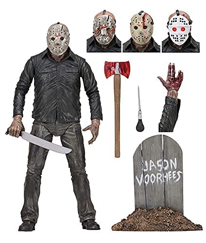 CALLOVE Ghost Street Jason Actionfigur, 3D-Modellpuppe (Freitag der 13. Teil 4), 17,8 cm (B) von CALLOVE