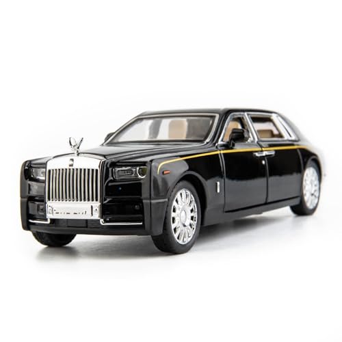 CALLOVE Kompatibel für 1/32 Phantom Modellauto Spielzeugauto mit Sound und Licht für Kinder Junge Mädchen, Metallkarosserie-Tür geöffnet Schwarz CALLOVE Kompatibel für 1/32 Phantom Modellauto Spielzeugauto mit Sound und Licht für Kinder Junge Mädchen, Metallkarosserie-Tür geöffnet Schwarz von CALLOVE