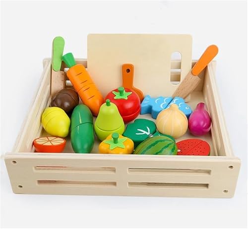 Hölzernes Küche Kinder Spielzeug, Schneiden Sie Obst und Gemüse Magnetspielzeug, Kochen Lebensmittel Simulation Bildungs und Farbe Wahrnehmung für Vorschulalter Kleinkinder Jungen Mädchen Hölzernes Küche Kinder Spielzeug, Schneiden Sie Obst und Gemüse Magnetspielzeug, Kochen Lebensmittel Simulation Bildungs und Farbe Wahrnehmung für Vorschulalter Kleinkinder Jungen Mädchen von CALLOVE